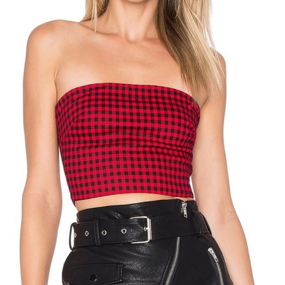 I.AM.GIA red gingham tube. - Picture 3 of 4